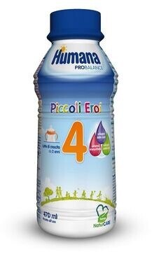 Humana Latte 4 Probal Liquido 470ml