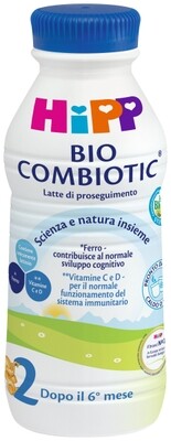 Hipp Latte Combiotic 2 di Proseguimento Liquido 6X470ml