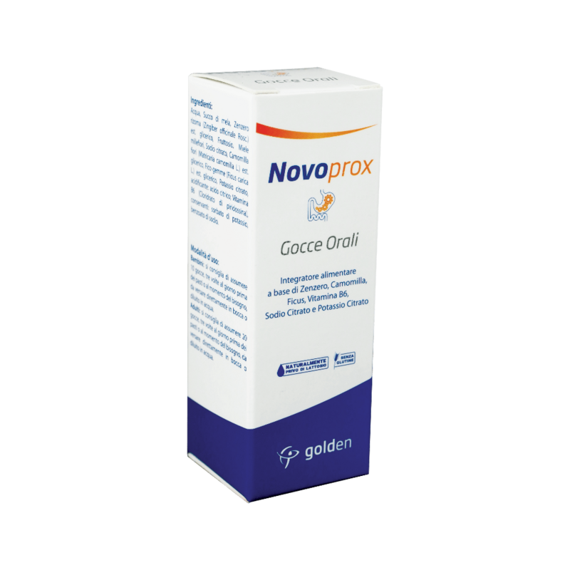 Golden Pharma Novoprox Gocce Orali Integratore Alimentare di Zenzero  Confezione da 30ml