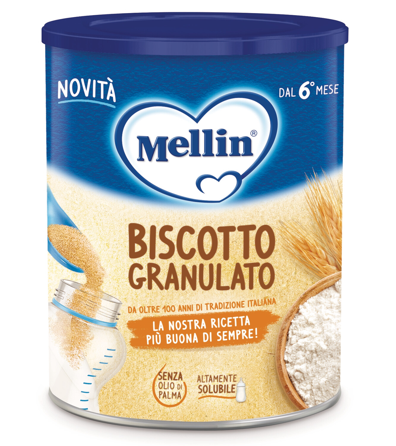 Mellin Biscotto Granulato 400g