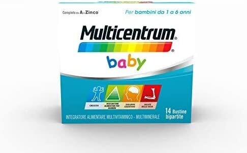 Multicentrum Baby da 1 a 6 Anni 14 bustine