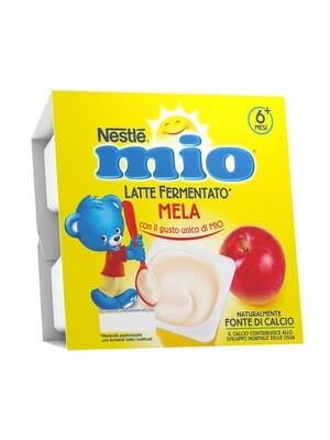 Nestle Mio Merende Latte Fermentato Mela 4x100g