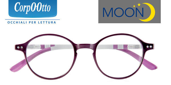 CorpOOtto Occhiali da Lettura Moon Viola