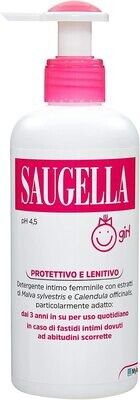 Saugella Girl PH 4,5 Detergente Intimo 200ml