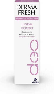 Derma Fresh Ipersudorazione Latte Corpo Deodorante 100ml