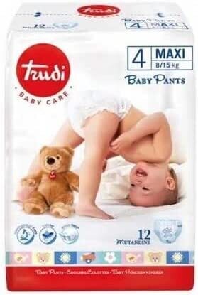 Trudi Pannolini Mutandino Maxi 8/15 Kg 12pz