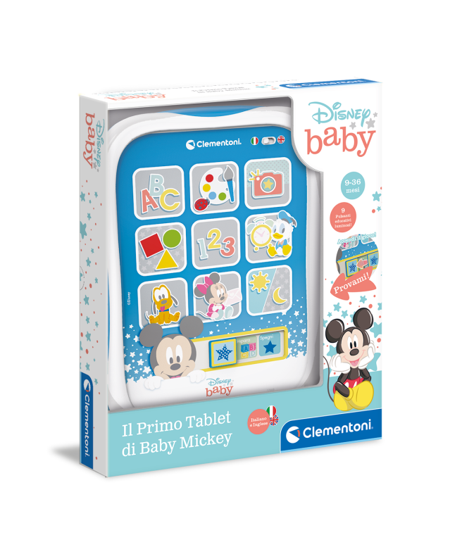 Clementoni Il Mio Primo Tablet di Baby Mickey