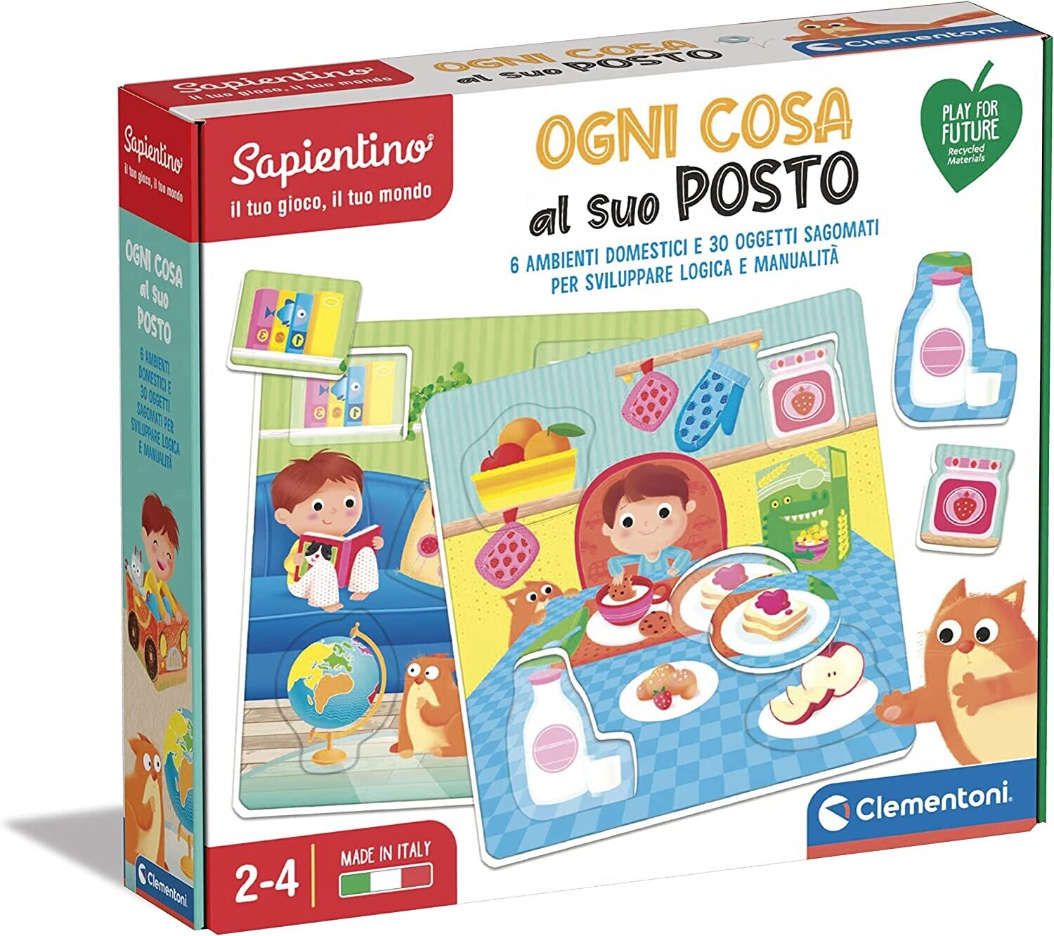 Clementoni Sapientino Ogni Cosa al suo Posto 2-4 Anni