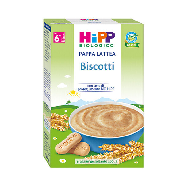 Hipp Pappa Lattea di Biscotti 250g