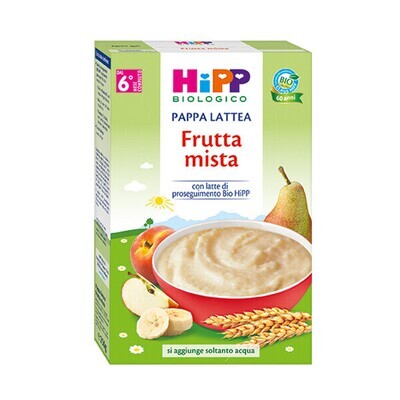 Hipp Pappa Lattea di Frutta Mista 250g