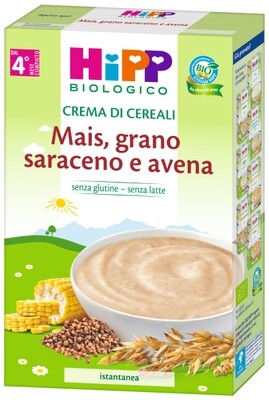 Hipp Crema di Cereali Mais e Grano Saraceno e Avena 200g