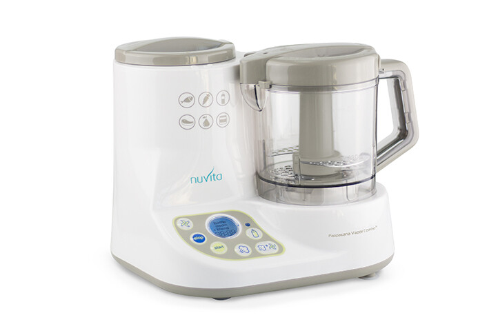 Nuvita Pappasana Vapor Combo 2 Cuocipappa a Vapore e Scaldabiberon 6 in 1