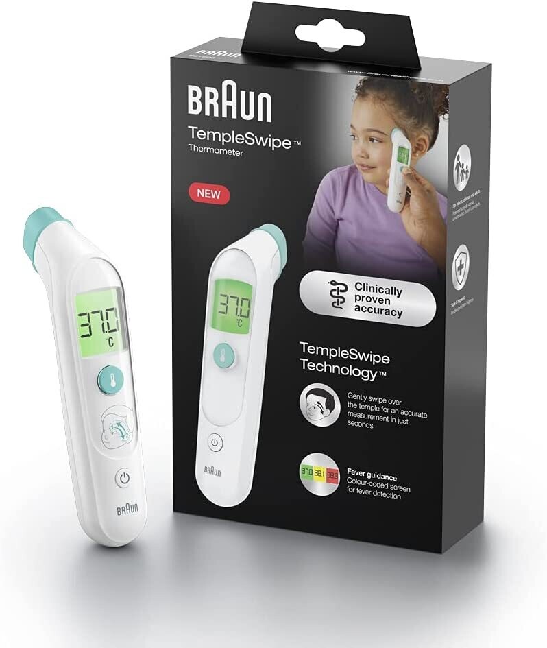 Braun Termometro Frontale Temple Swipe