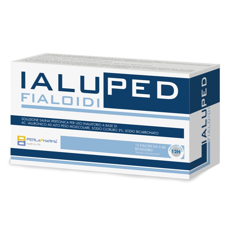 Perlapharma Ialuped Fialoidi Soluzione Saline Ipertonica 15 flaconcini da 5 ml