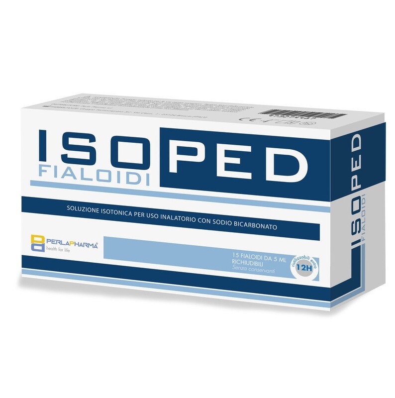 Perlapharma Isoped Fialoidi Soluzione Saline Isotonica 15 flaconcini da 5 ml