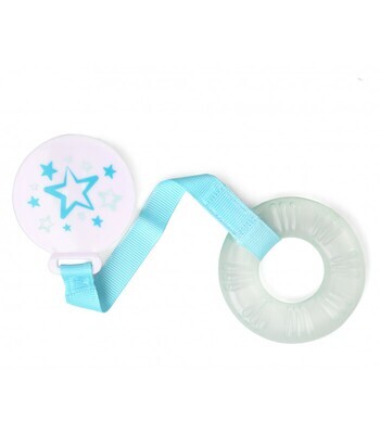 Kiokids Massaggiagengive con Clip Stelle Azzurre