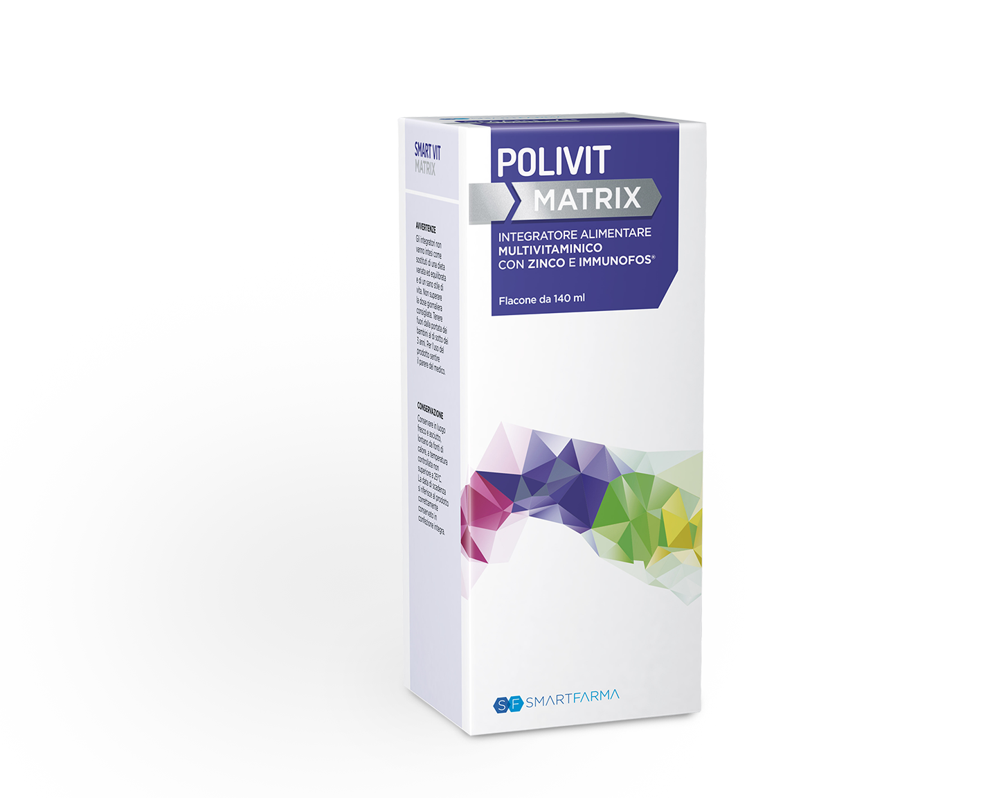 Smart Polivit Matrix Integratore alimentare Multivitaminico flacone 140m