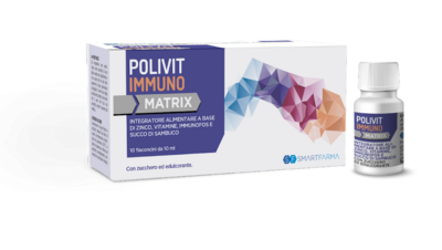 Smart Polivit Immuno Matrix Integratore alimentare 10 flaconcini da 10ml