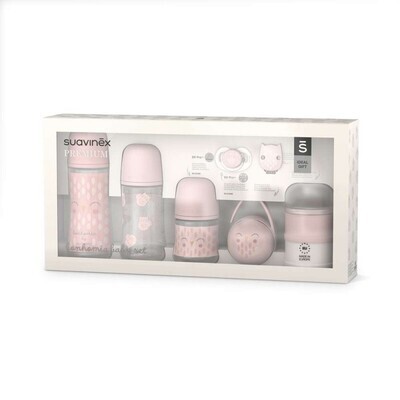 Suavinex Set Welcome Baby Bonhomia Rosa