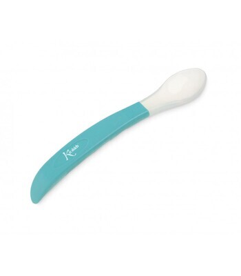 Kiokids Cucchiaino Silicone Blu