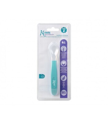 Kiokids Cucchiaino Silicone Blu