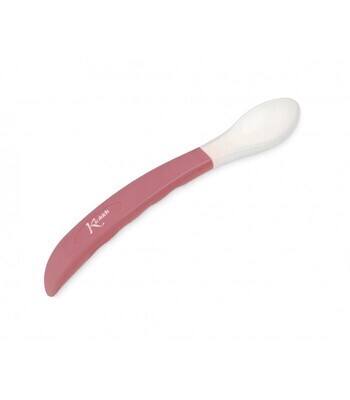 Kiokids Cucchiaino Silicone Rosa