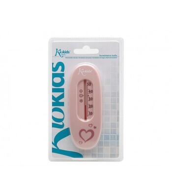 Kiokids Termometro da Bagno Rosa