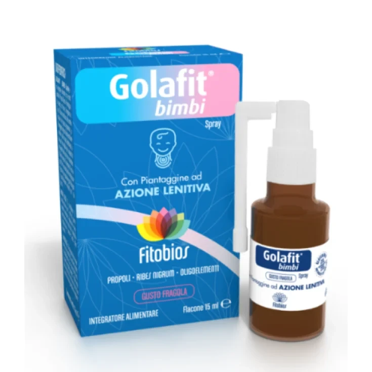 Fitobios Golafit Bimbi Spray Flacone da 15ml