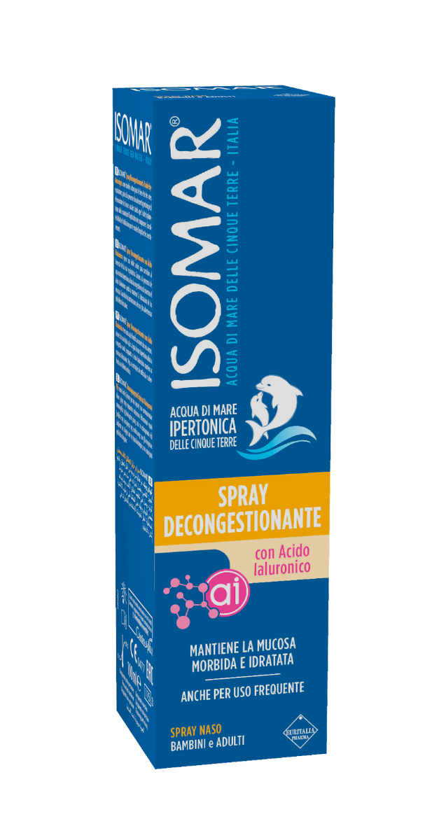 Isomar Naso Spray Decongestionante con Acido Ialuronico