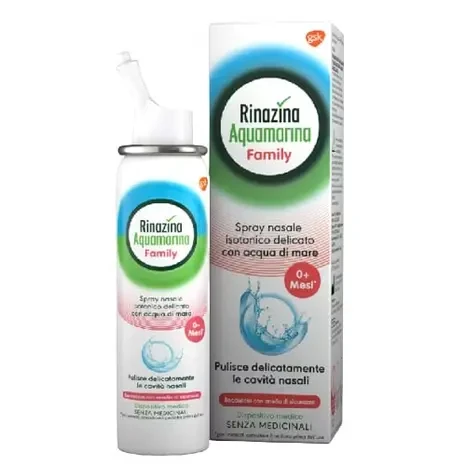 Gsk Rinazina Aquamarina Family Spray Nasale Isotonico