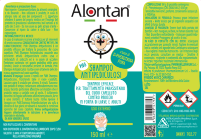 Alontan Pid8 Shampoo Antipediculosi Flacone da 150ml