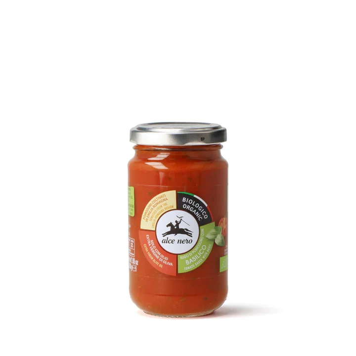 Alce Nero Sugo di Pomodoro con Basilico 200g