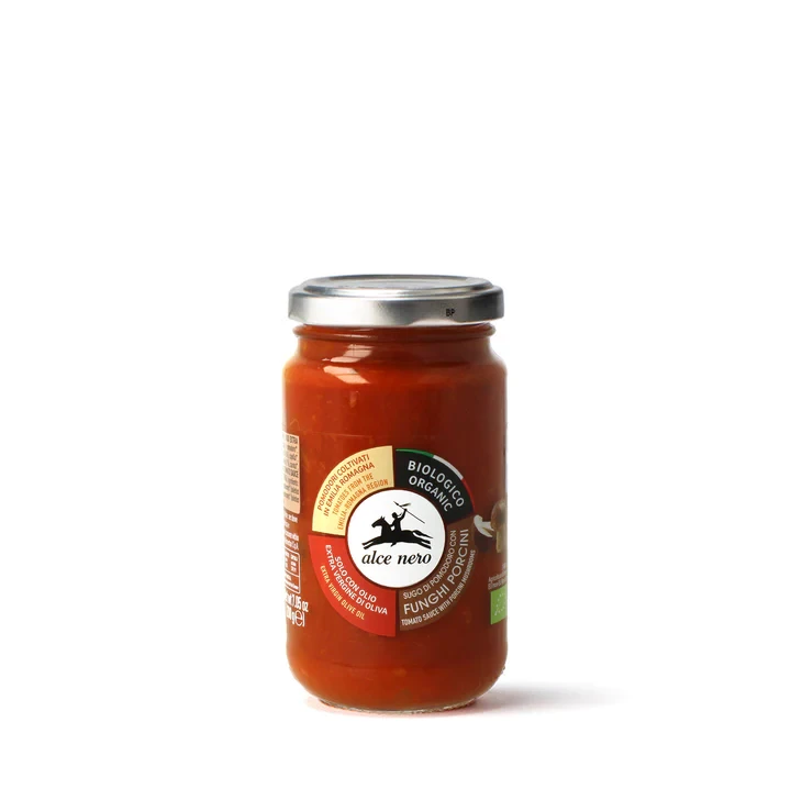 Alce Nero Sugo di Pomodoro con Funghi Porcini 200g