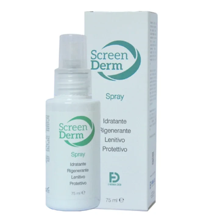 Farma Deb Screen Derm Spray Idratante Rigenerante Lenitivo Protettivo Flacone 75ml