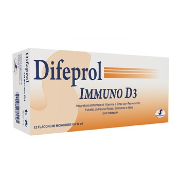Difeprol Immuno D3 12 Flaconcini da 10ml