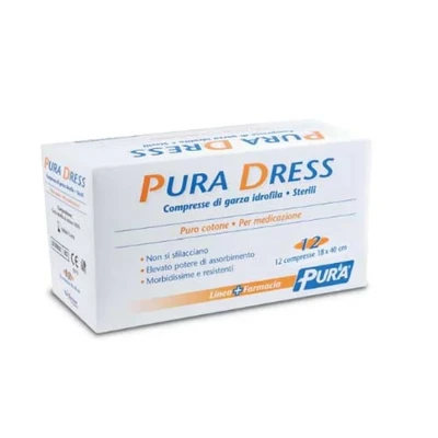 Sixtem Life Pura Dress Compresse Garze Sterile 18x40 da 12pz