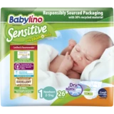 Babylino Pannolino Sensitive N1 2-5Kg pz26