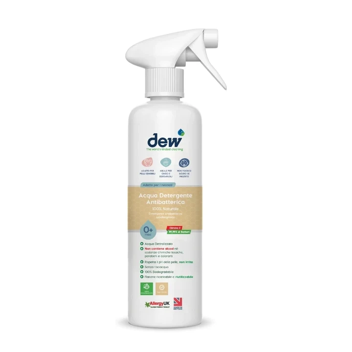Dew Acqua Detergente Antibatterica 100% Naturale 500ml