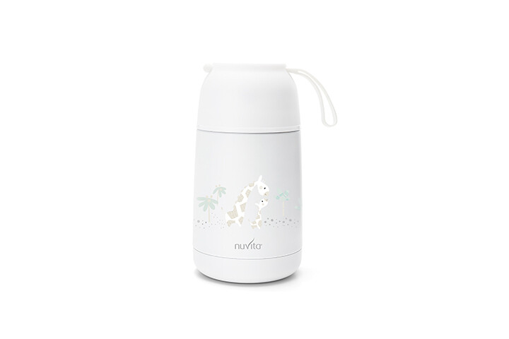 Nuvita Contenitore Termico in Acciaio Inox per Cibi e Liquidi Bianco 620ML - 4475