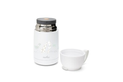 Nuvita Contenitore Termico in Acciaio Inox per Cibi e Liquidi Bianco 620ML - 4475