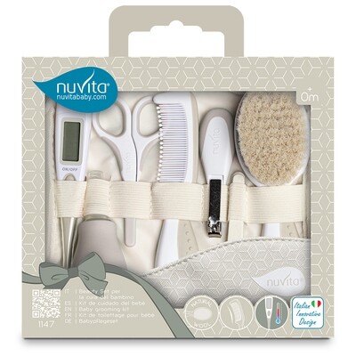 Nuvita Beauty Set Cura del Neonato con Termometro Beige 1147