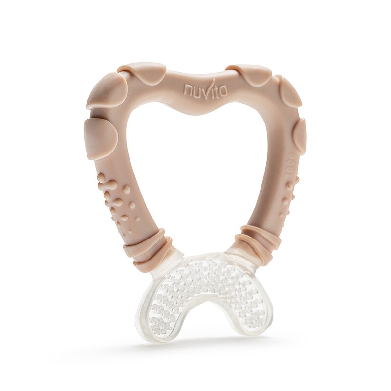 Nuvita Massaggia Pulisci Gengive 4m+ Arancio 7006