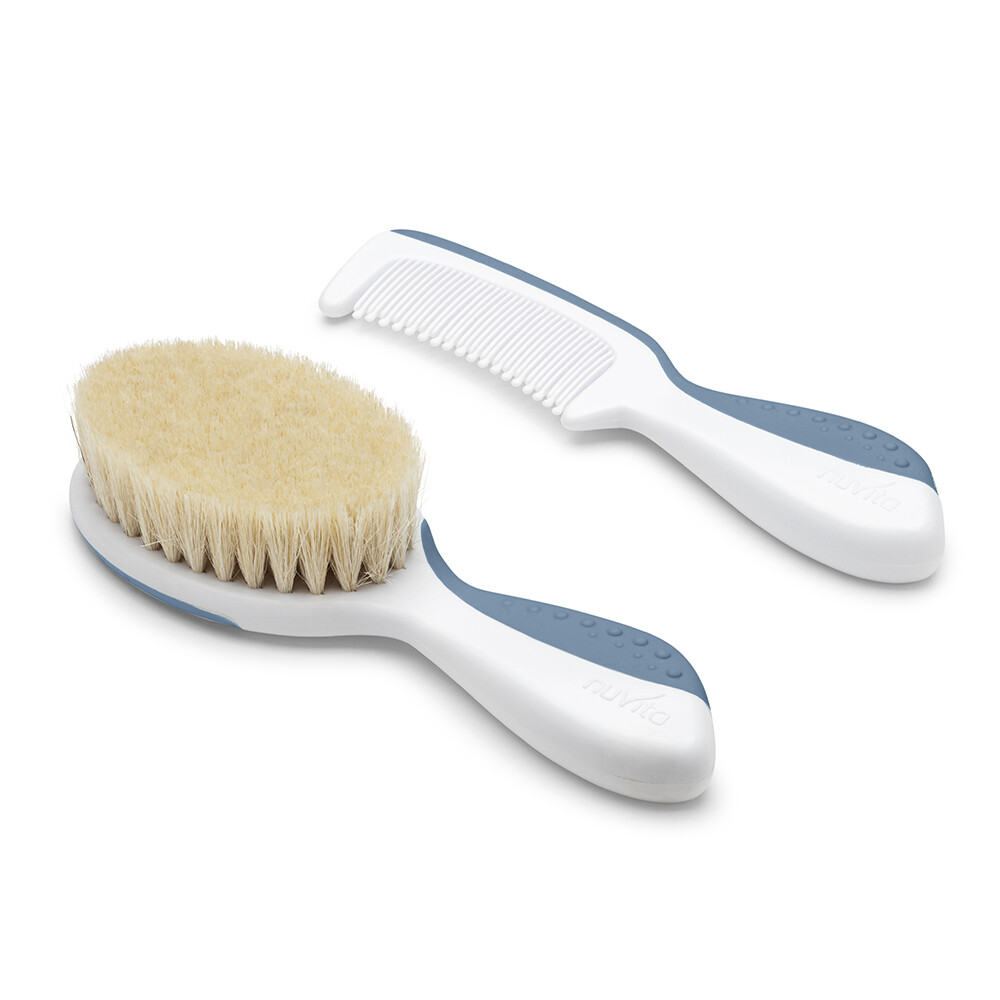 Nuvita Set Pettine e Spazzola Power Blue