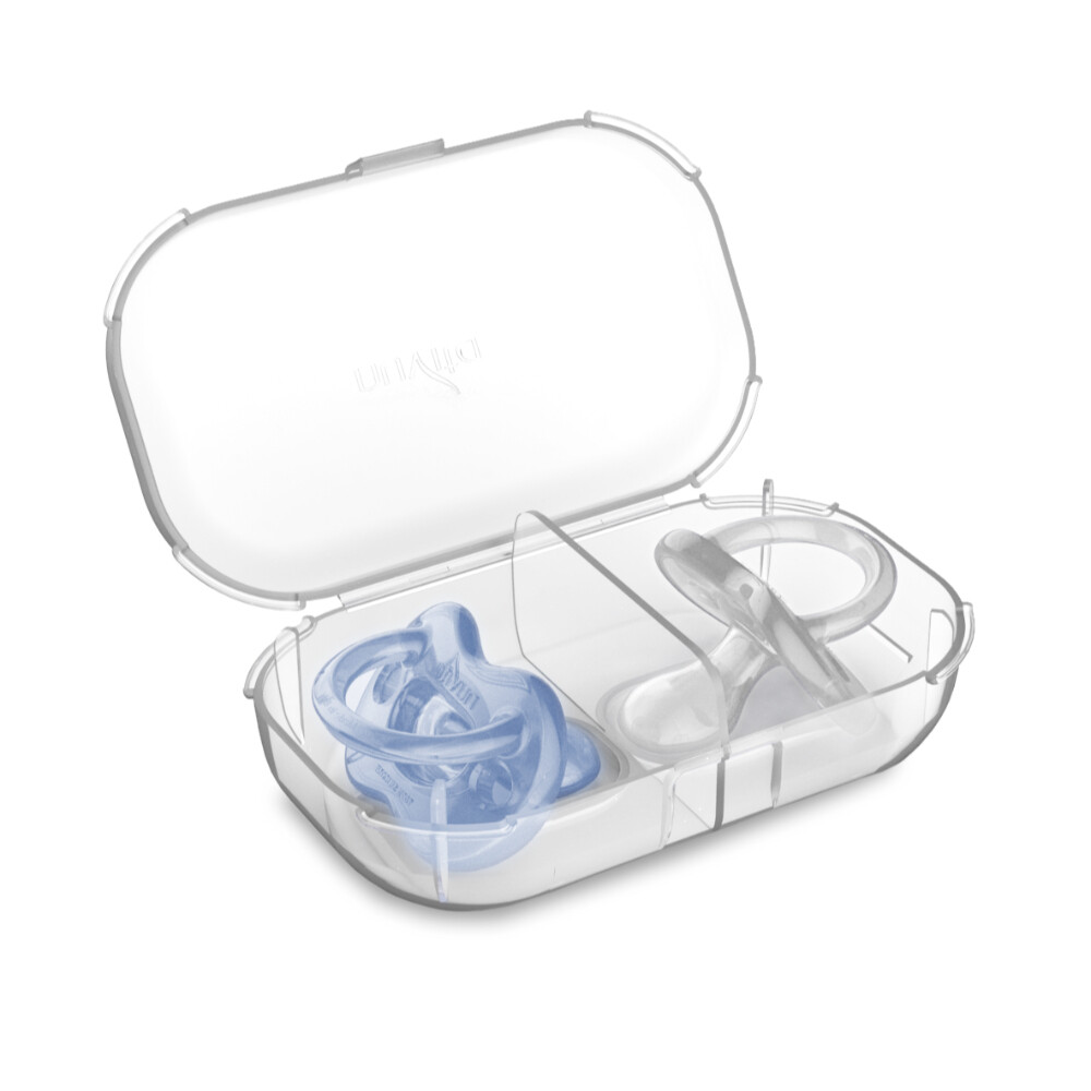 Nuvita Succhietto in Silicone Azzurro e Trasparente