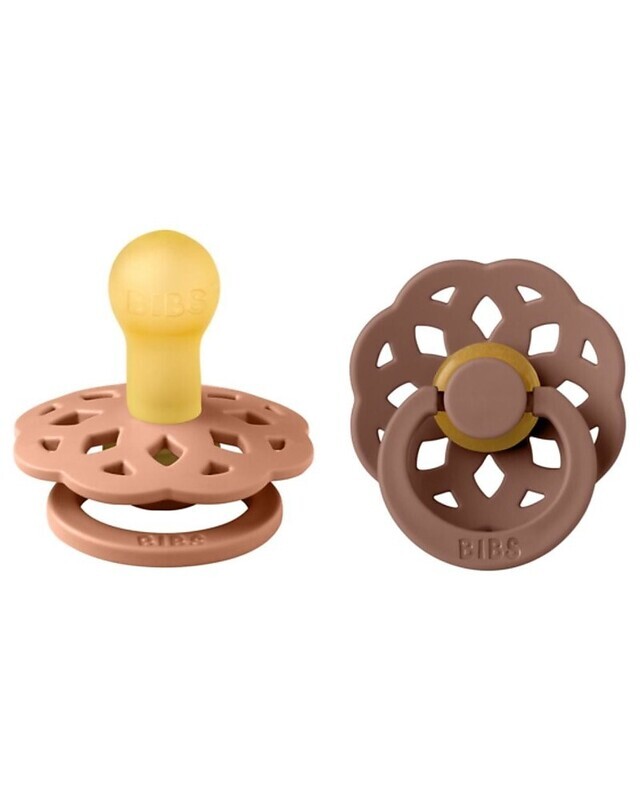 Bibs Boheme
Set di 2 Ciucci Pesca e Woodc Tettarella 0-6m in Gomma Naturale Senza BPA PVC e Ftalati