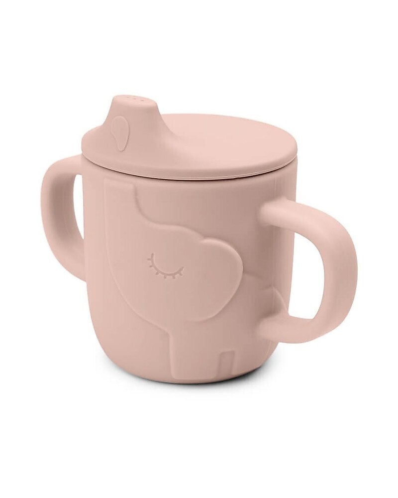Done By Deer
Tazza con Beccuccio Peekaboo Elefante Cipra 100% Silicone Alimentare 120ml  con Due Manici
