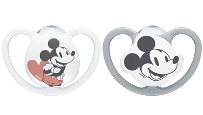 Nuk Succhietti Space Disney Baby Silicone 6-18 Mesi 2pz