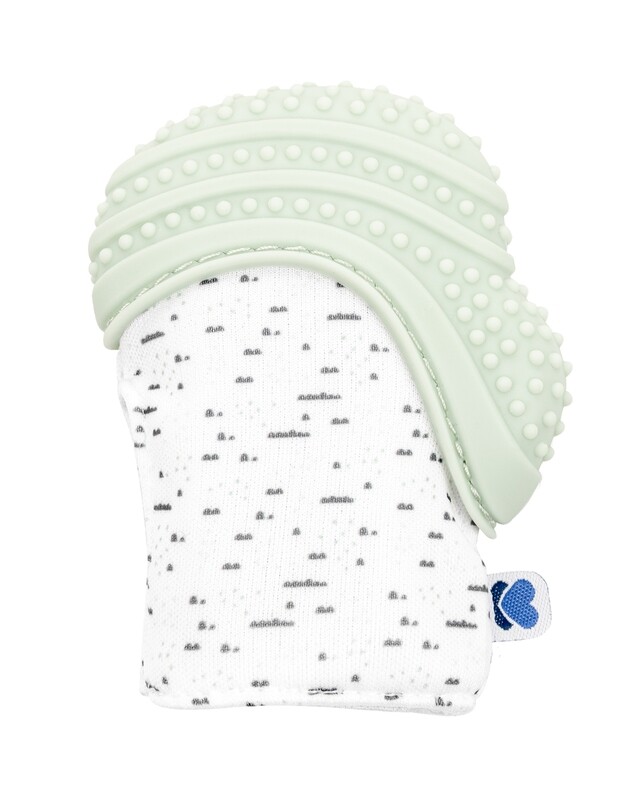 Kikka Boo Guanto Massaggia Gengive Verde 1pz