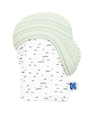 Kikka Boo Guanto Massaggia Gengive Verde 1pz