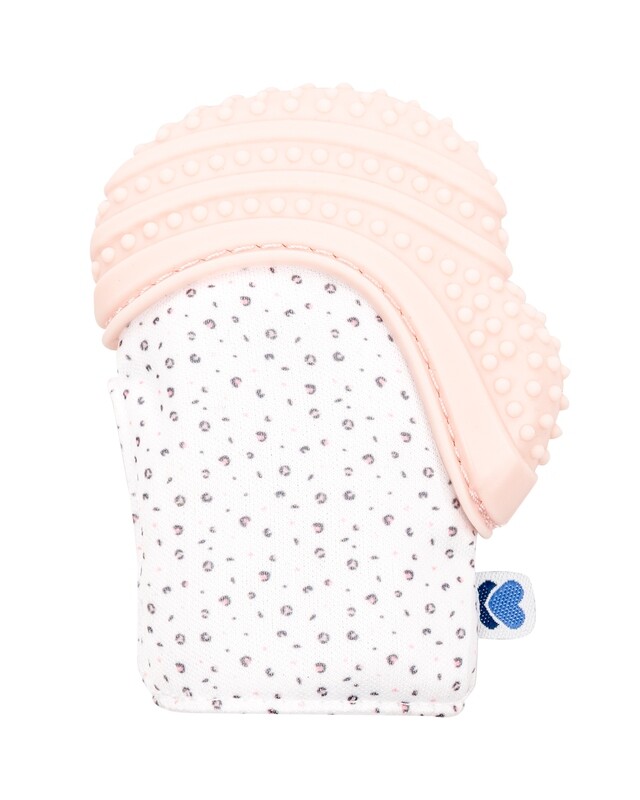 Kikka Boo Guanto Massaggia Gengive Rosa 1pz